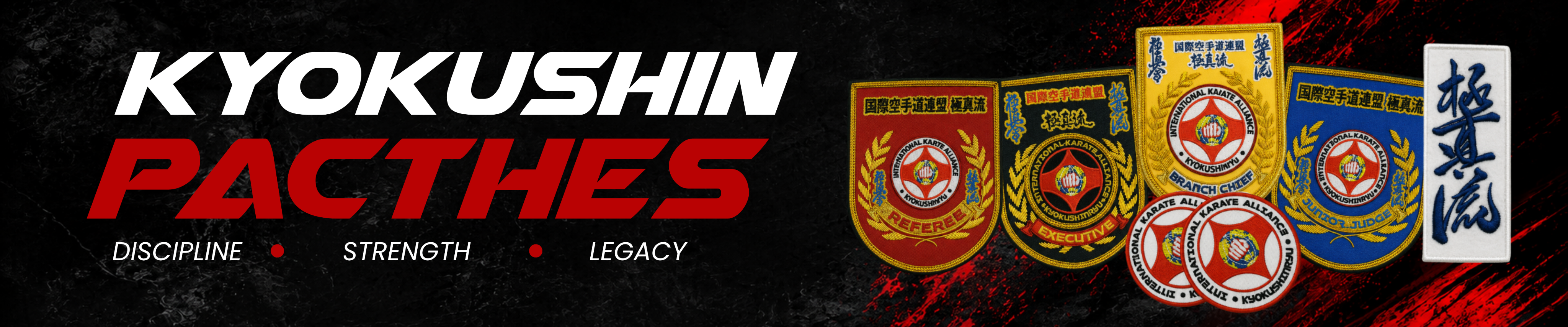 Kyokushin Patches Banner